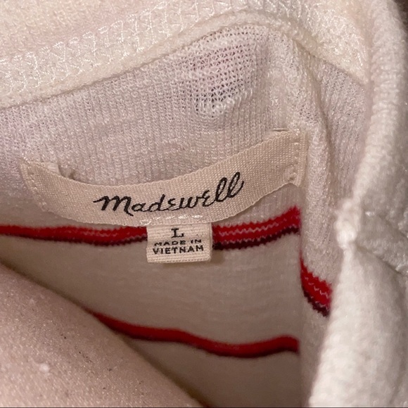 Madewell Striped High Neck Tank - Picture 3 of 3